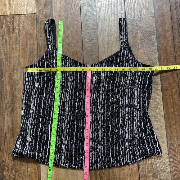 Xscape for Women Sparkle Detail Tank Top Size 1X - Picture 9 of 10